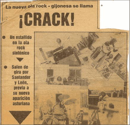 Crack newspaper article